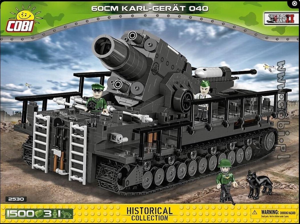 COBI 2530 | Karl-Gerät 040 (600 mm) | 1500pcs